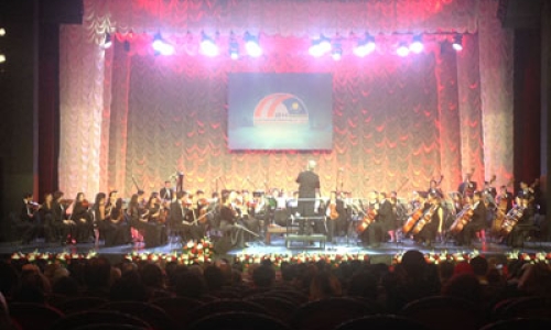 Die Wiener Philharmoniker sind in Kasachstan